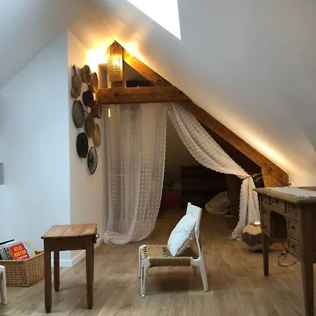 Chambre Ambiance Campagne Chic Freneuse  Exterior foto