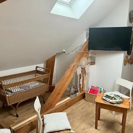 Chambre Ambiance Campagne Chic Freneuse  Exterior foto